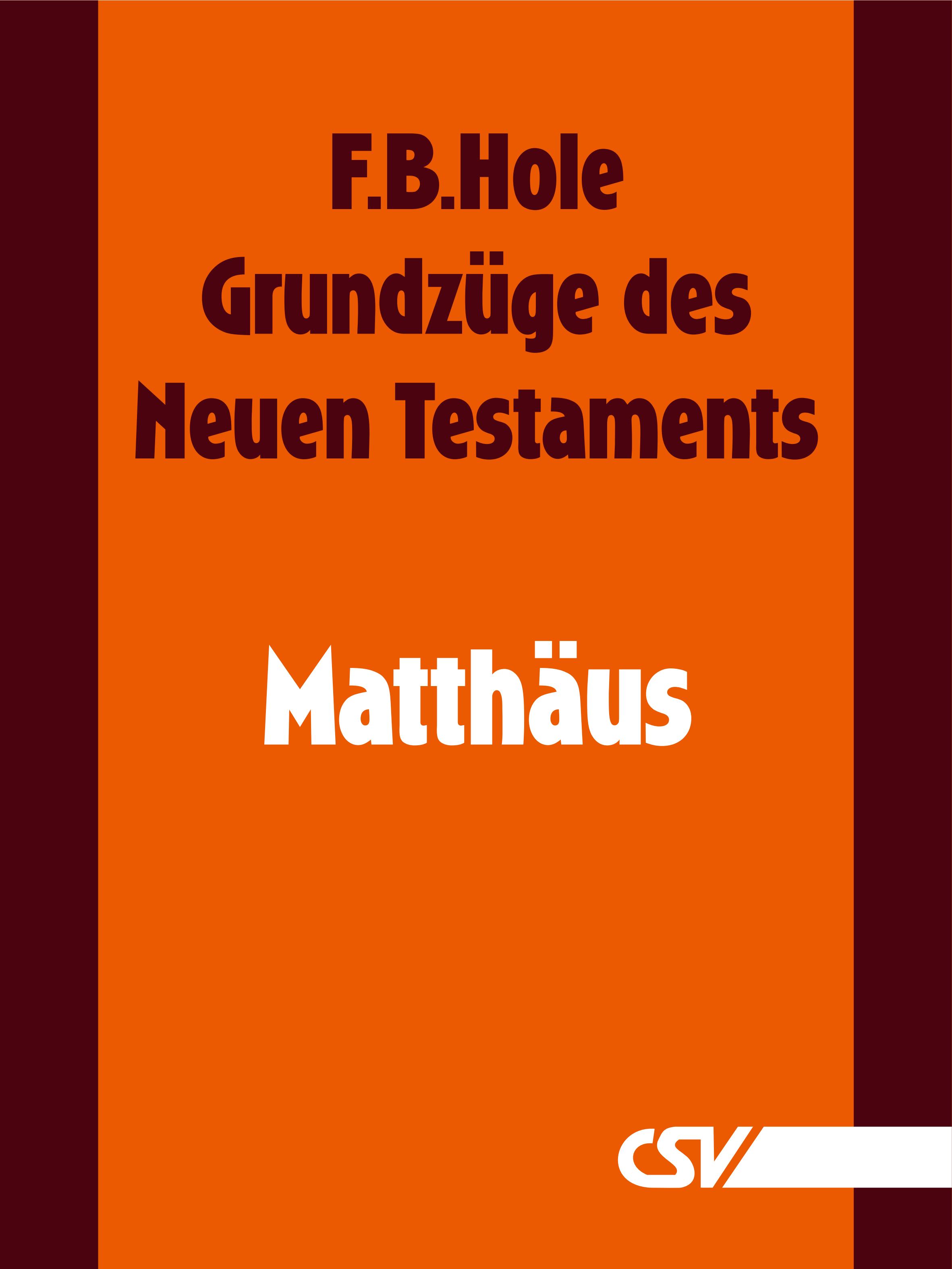 Das Evangelium nach Matthäus